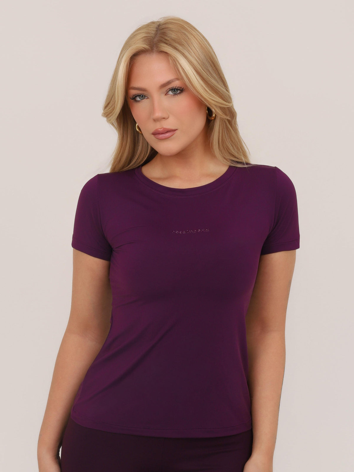 T-SHIRT  BASIC ALONGADA DRY WINE