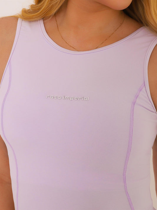 VESTIDO EFFECT LAVANDA