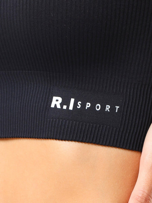 TOP SEAMLESS ESSENTIAL  PRETO