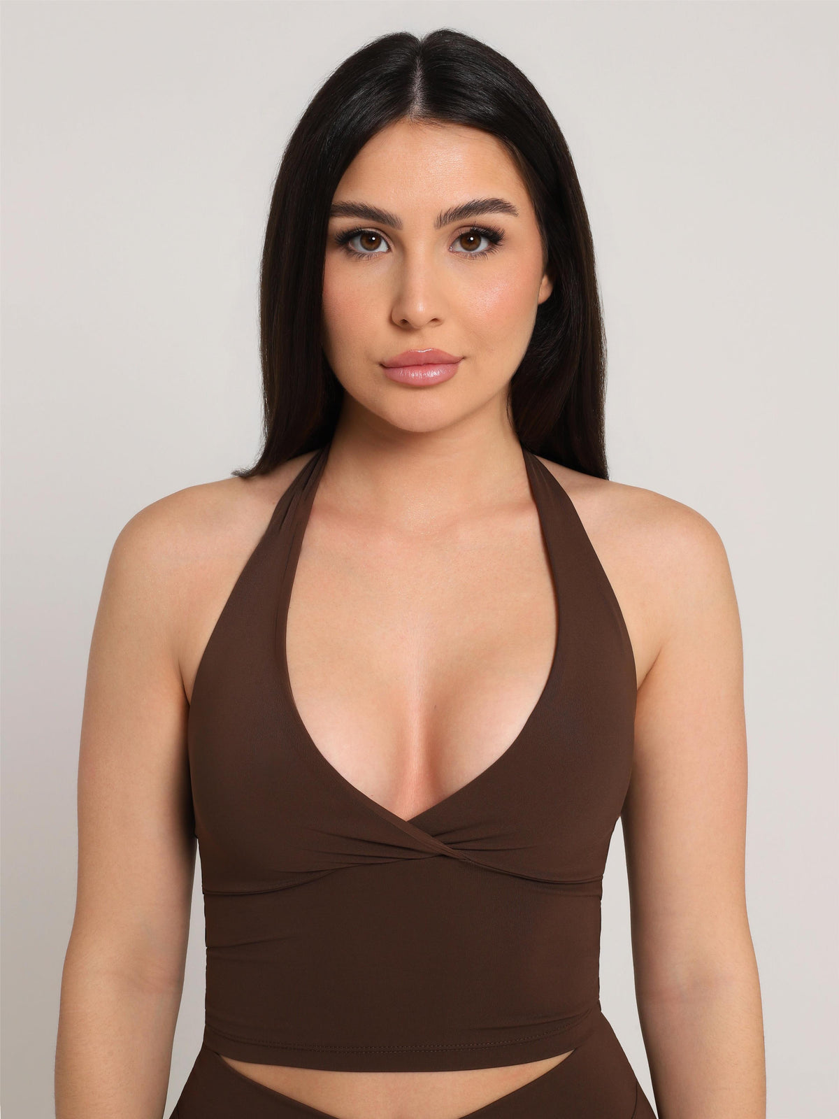 CROPPED TREND BROWN