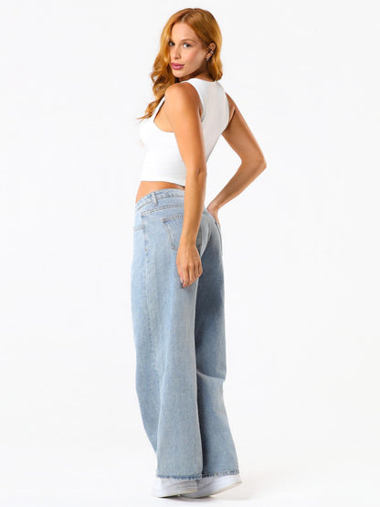 CROPPED REGATA SEAMLESS COMFY  BRANCO