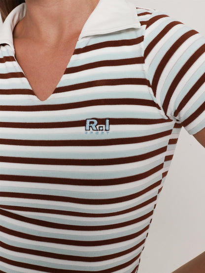 CROPPED POLO CUTE  LISTRADO