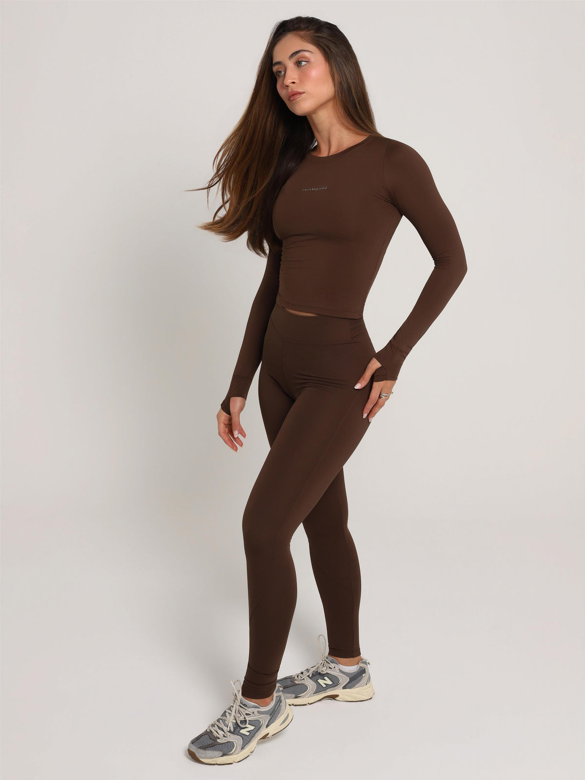 LEGGING COURT BROWN