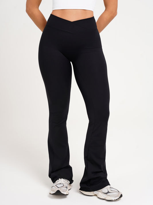CALÇA FLARE NEW FLEX PRETO