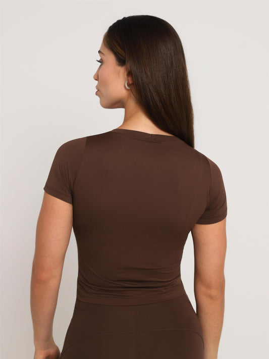 T-SHIRT FRESH BROWN