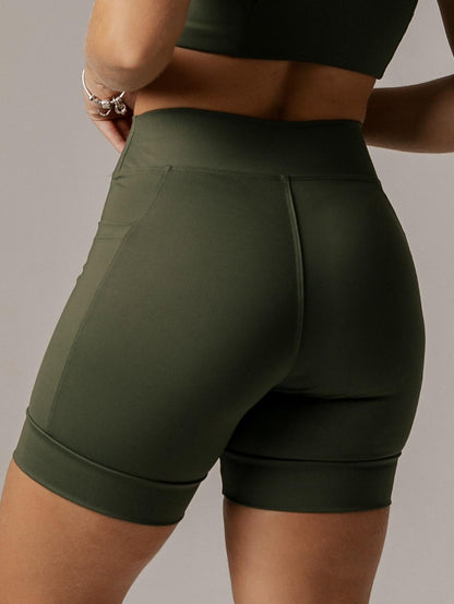 SHORT  PACE BARRADO VERDE MILITAR
