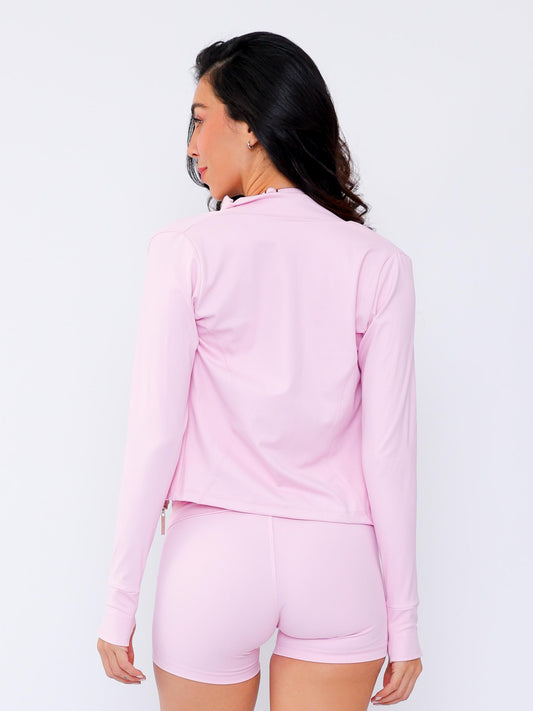 JAQUETA CURVE ROSA BLUSH