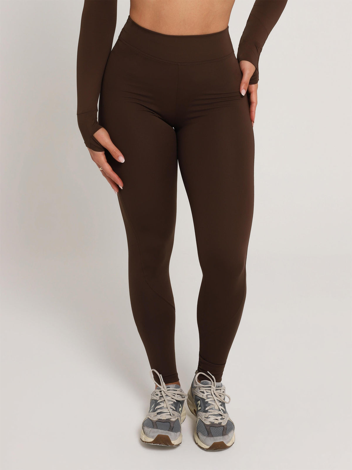 LEGGING COURT BROWN