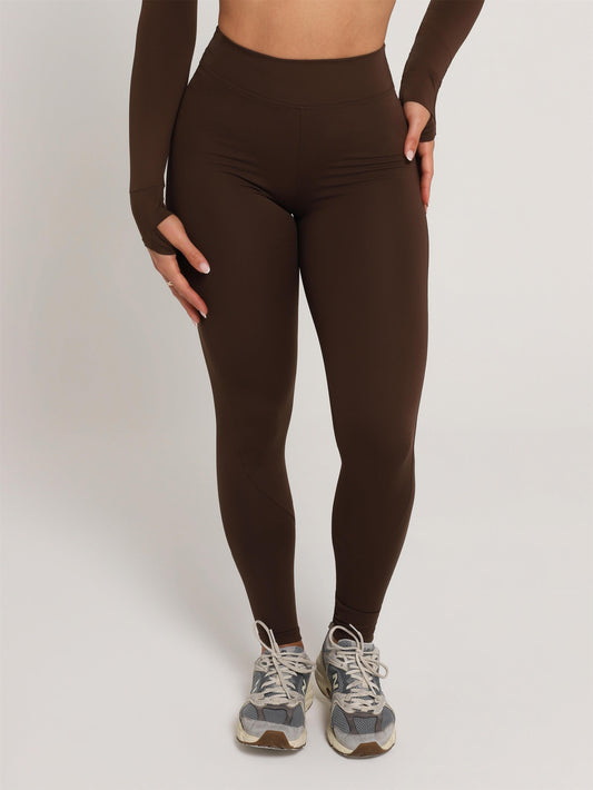 LEGGING COURT BROWN