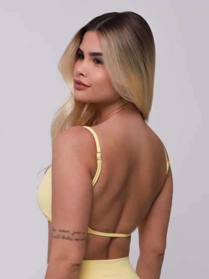 TOP NEW BASIC  AMARELO BUTTER