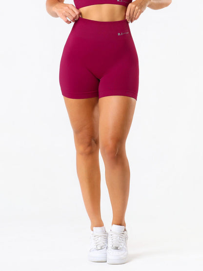 SHORT SEAMLESS SPORT  MARSALA