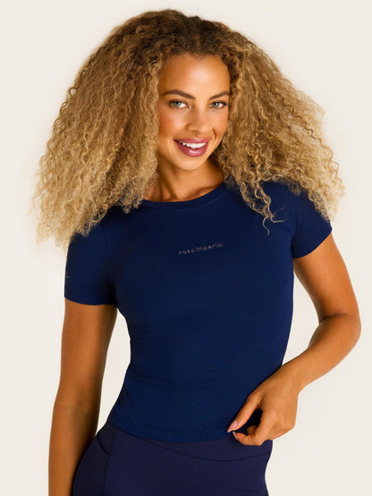 T-SHIRT FRESH AZUL MARINHO