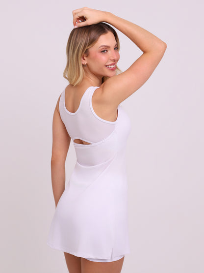 VESTIDO EFFECT BRANCO
