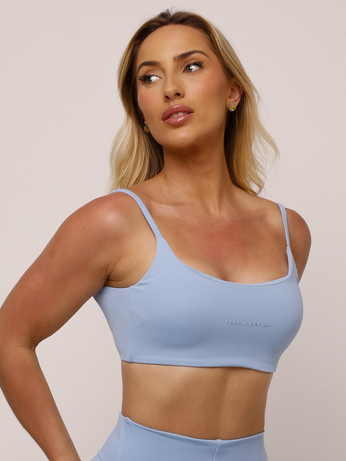 TOP NEW BASIC  AZUL SKY