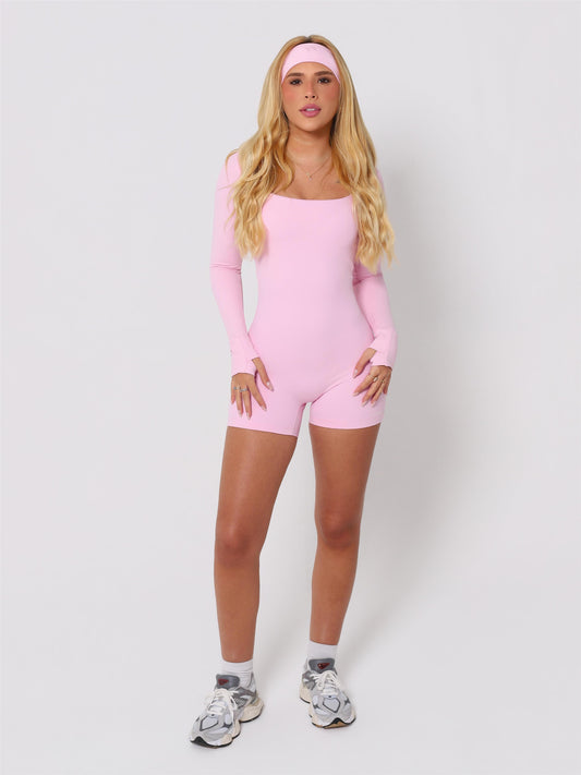 MACAQUINHO NEW MATCH MANGA LONGA ROSA BLUSH