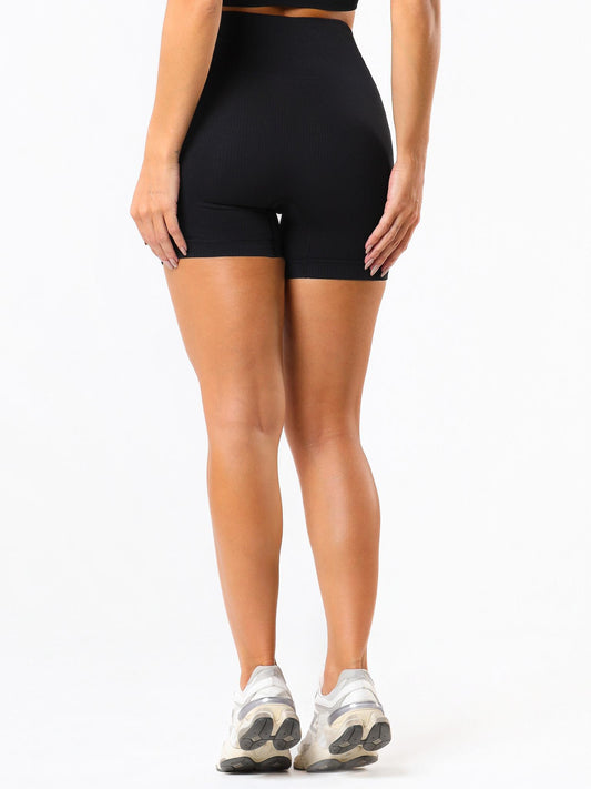 SHORT SEAMLESS SPORT  PRETO