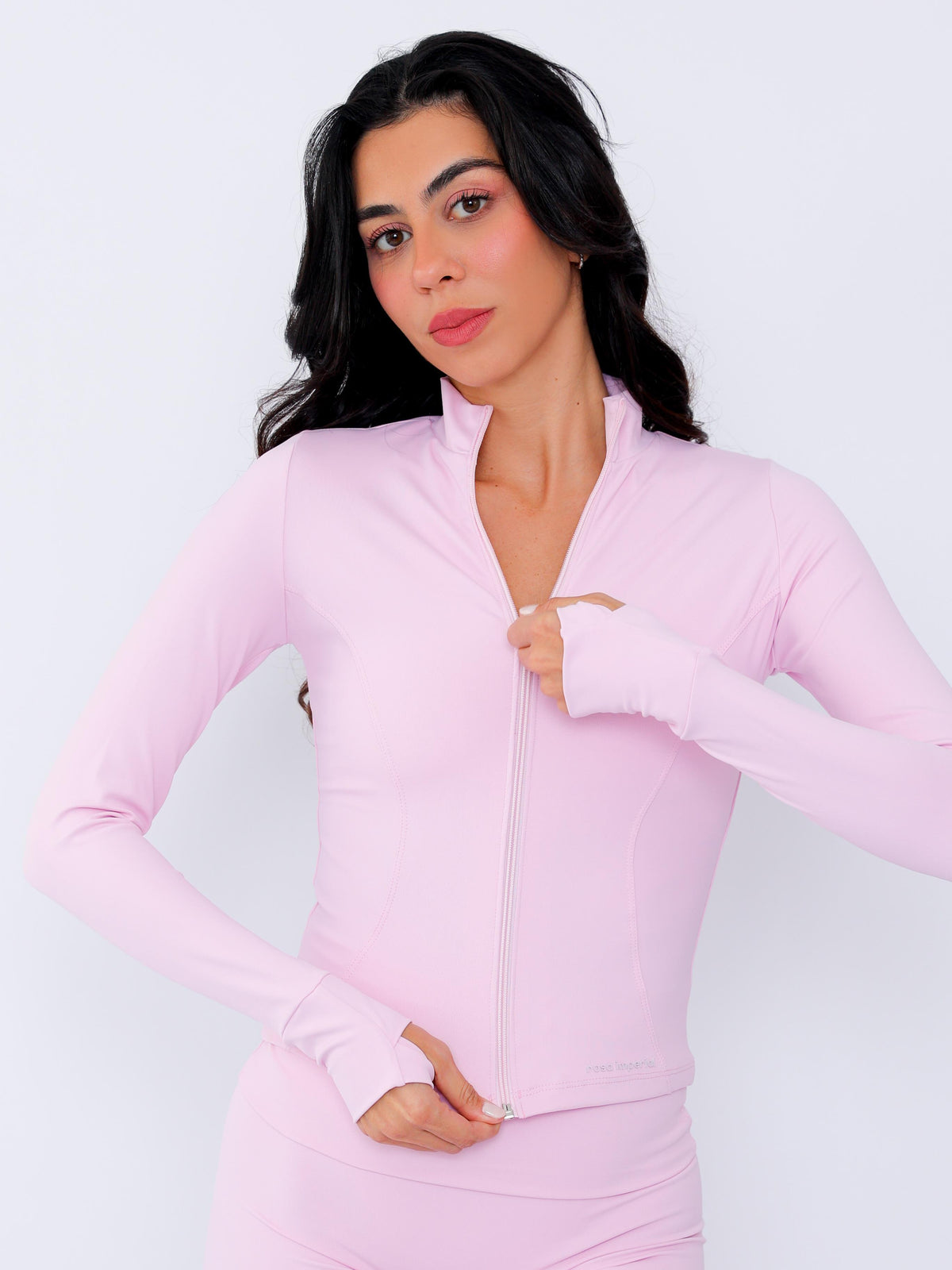 JAQUETA CURVE ROSA BLUSH