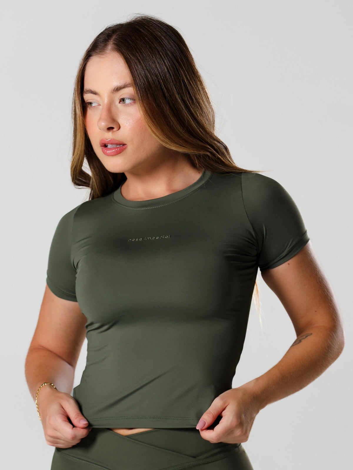 T-SHIRT FRESH VERDE MILITAR