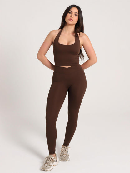 LEGGING NEW FLEX BROWN