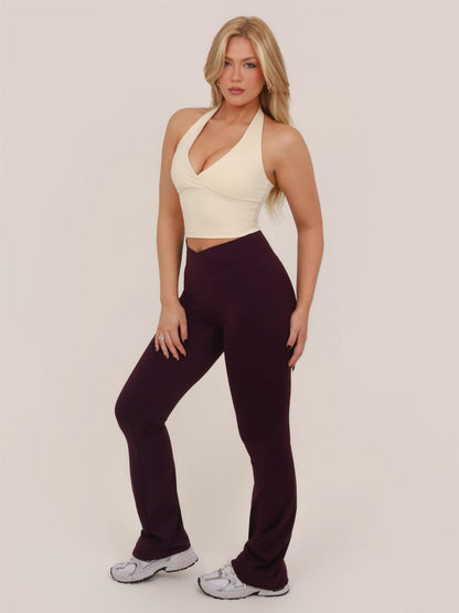 CALÇA FLARE NEW FLEX WINE
