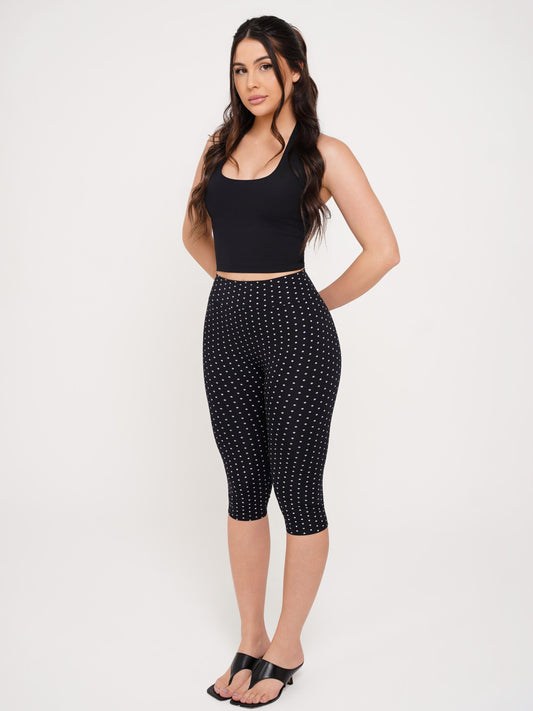 CROPPED WONDER DUO POÁ PRETO COM BRANCO