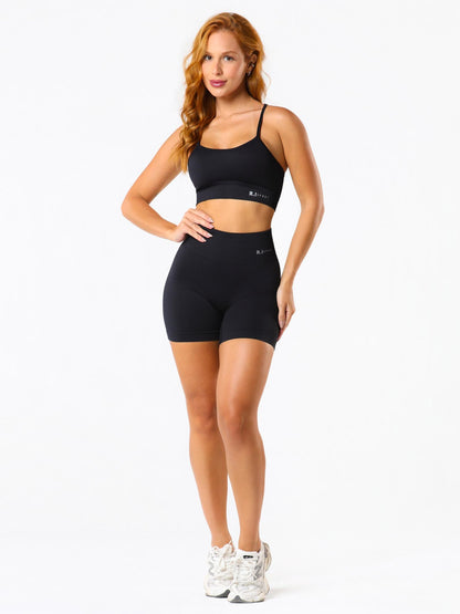 SHORT SEAMLESS SPORT  PRETO