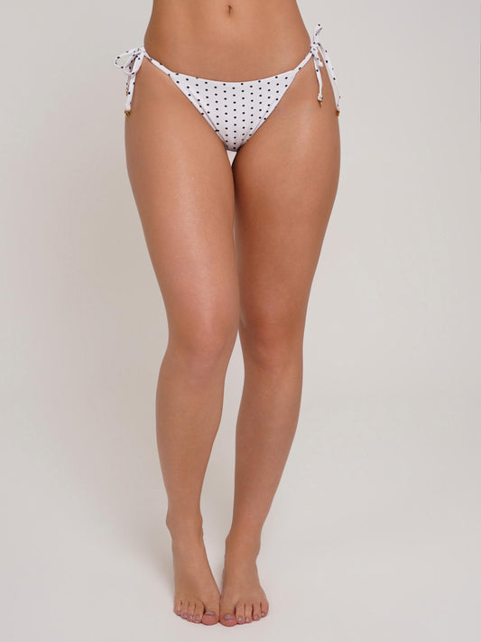 CALCINHA TRIANGLE STRING POÁ BRANCO