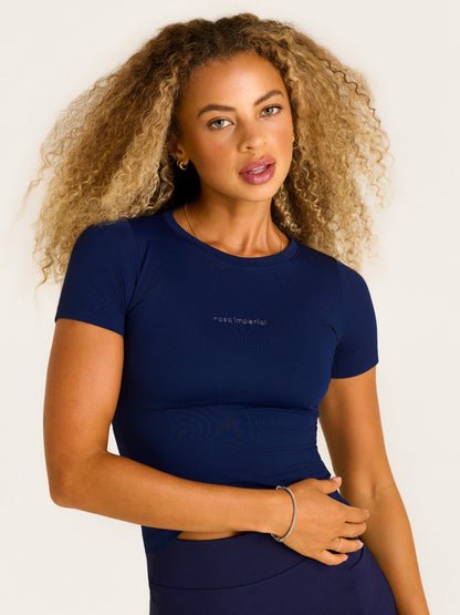 T-SHIRT FRESH AZUL MARINHO