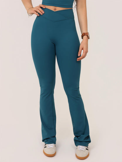 CALÇA FLARE NEW FLEX AZUL DEEP