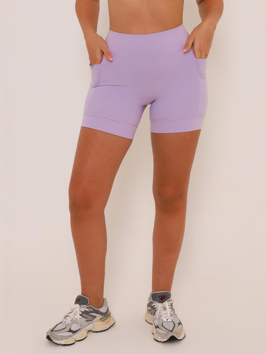 SHORT BOLSOS NEW PACE LAVANDA